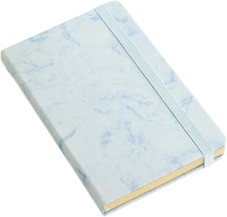 ノート メモ帳 ノートブック ハードカバー 横罫 A5 ストラップバンド付き 横罫線入り 手帳 メモ帳 A6 ハードケースのノート 80枚 日記帳 ビジネス オ...