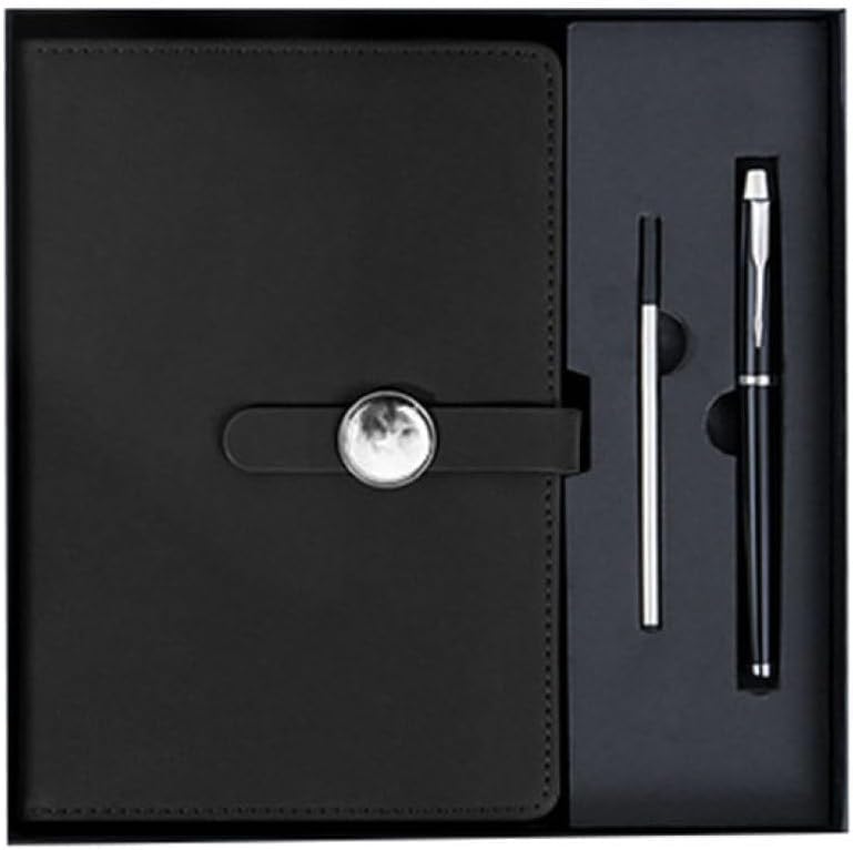 手帳 おしゃれ スケジュール帳 ブラック A5メモ帳 ビジネス手帳 ノート ビジネス スケジュールブック 仕事 日程 目標 時間 管理 A5*2 ビジネス手帳 ...