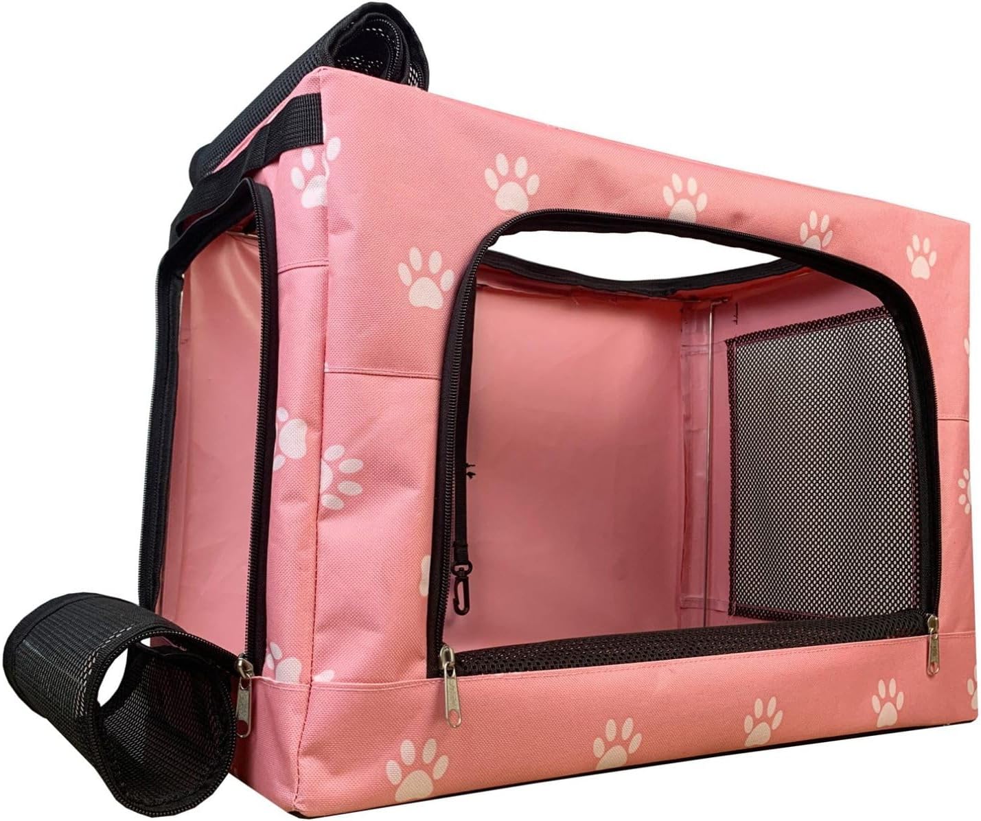 ペットドライブボックス カーシート 助手席専用 リード付き 中型犬 全種犬猫用 ポータブルペット ペッ..