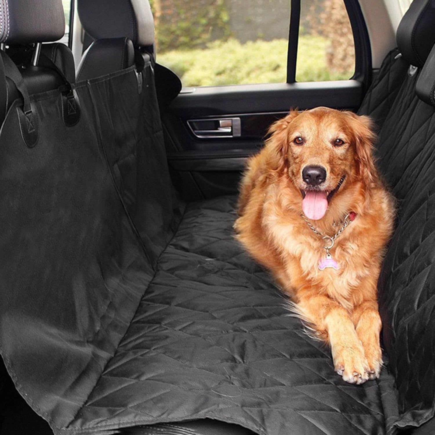 犬用シートカバー ペット ドライブシート 後部座席 汎用版 中型犬 大型犬 車用安全シート カーシートカ..