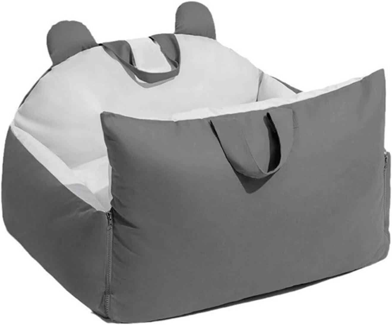 犬 猫用 ペットドライブボックス 座席シート 助手席 固定シートベルト 中型 小型犬 犬猫座布団用 ペッ..