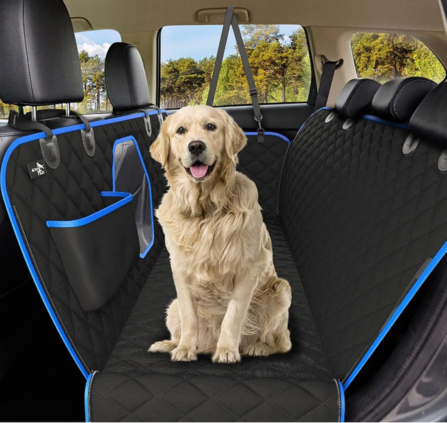 ペットカーシート ドッグ用シート 大中小型車用 後部座席 全種犬猫用 滑り止め 耐摩耗 車用安全シート ..