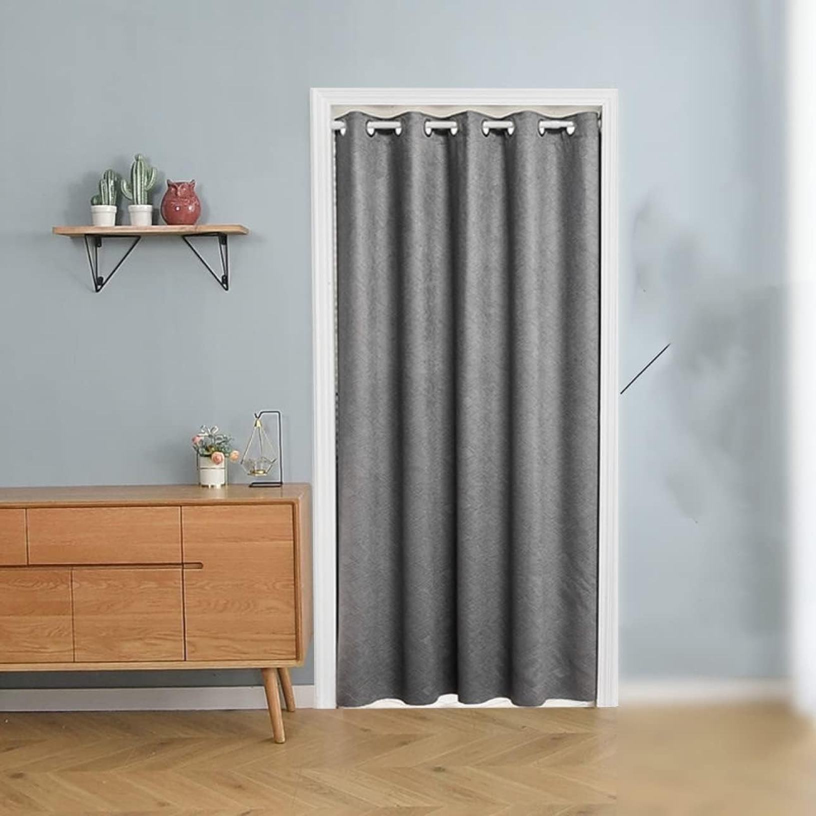 のれん ロング 和風 暖簾 冷暖房 無地 間仕切り 90％遮光 遮光のれん 玄関 プレゼント 北欧 温泉 夏物 ..