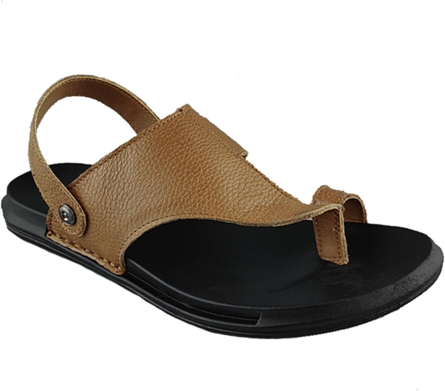 レザースリッパ トングサンダル 2way履き 夏 メンズ ドライビングシューズ ビーチサンダル 大きいサイ..