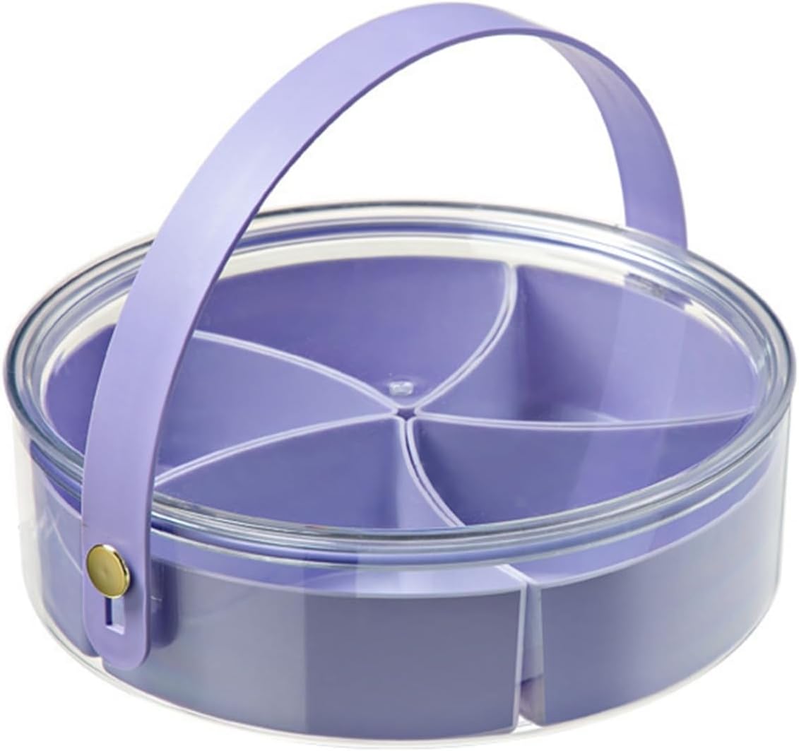 菓子器 菓子鉢 お菓子入れ 卓上透明小物入れ 仕切り付き蓋付 保存容器収納ボックス おしゃれ 保存容器..