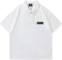 ポロシャツ メンズ Tシャツ サマーシャツ 半袖シャツ 夏服 折り襟 カジュアルシャツ ゆったり 無地 薄い 軽量 速乾通気 吸汗 履き心地いい 形態安定 コー...