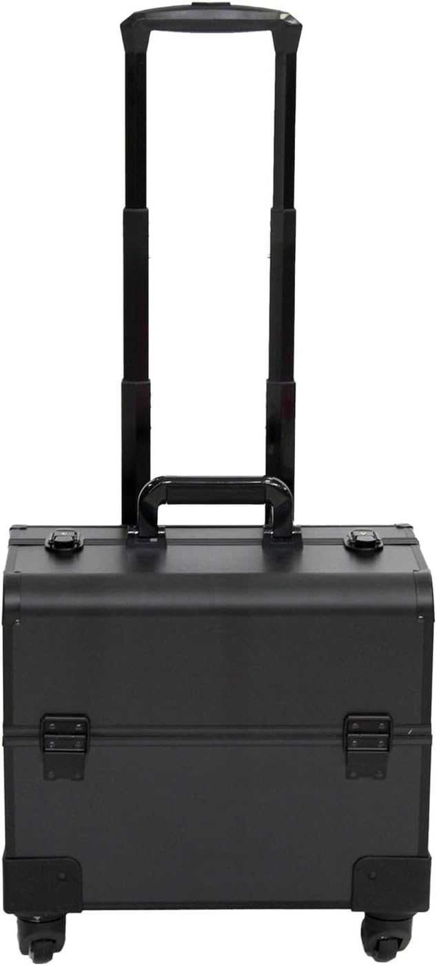 キャリーバッグ 大容量 コスメボックス キャスター付き メイクボックス アルミ 業務用 仕切り 薬箱 化..