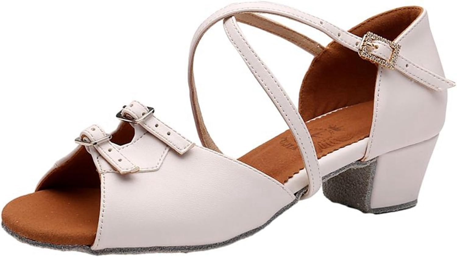 ダンスシューズ レディース ベルト ラテンダンス サンダル ジャズシューズ ジャズダンスシューズ ハイ..