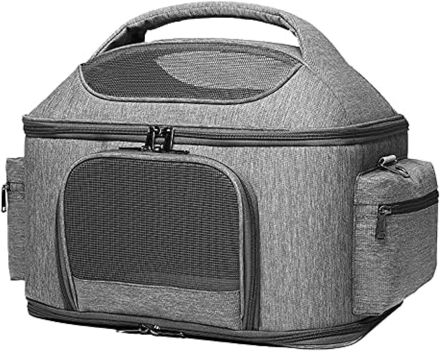 ペットキャリーバッグ 犬 猫リュック 大容量 軽量 飛び出し防止 快適 折り畳み お出かけ 通気性 安定性..