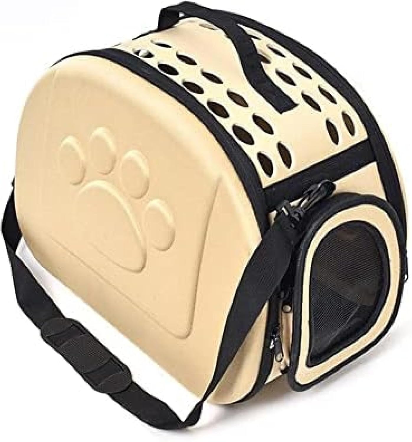 ペットリュック 猫用ペットバッグ 犬用 猫キャリーバッグ 折りたたみ キャリー リュック 変形しない 収納に便利 軽い 犬猫兼用 旅行/通院/災害避難用 猫 きゃりーバッグ リュック お出かけ用品