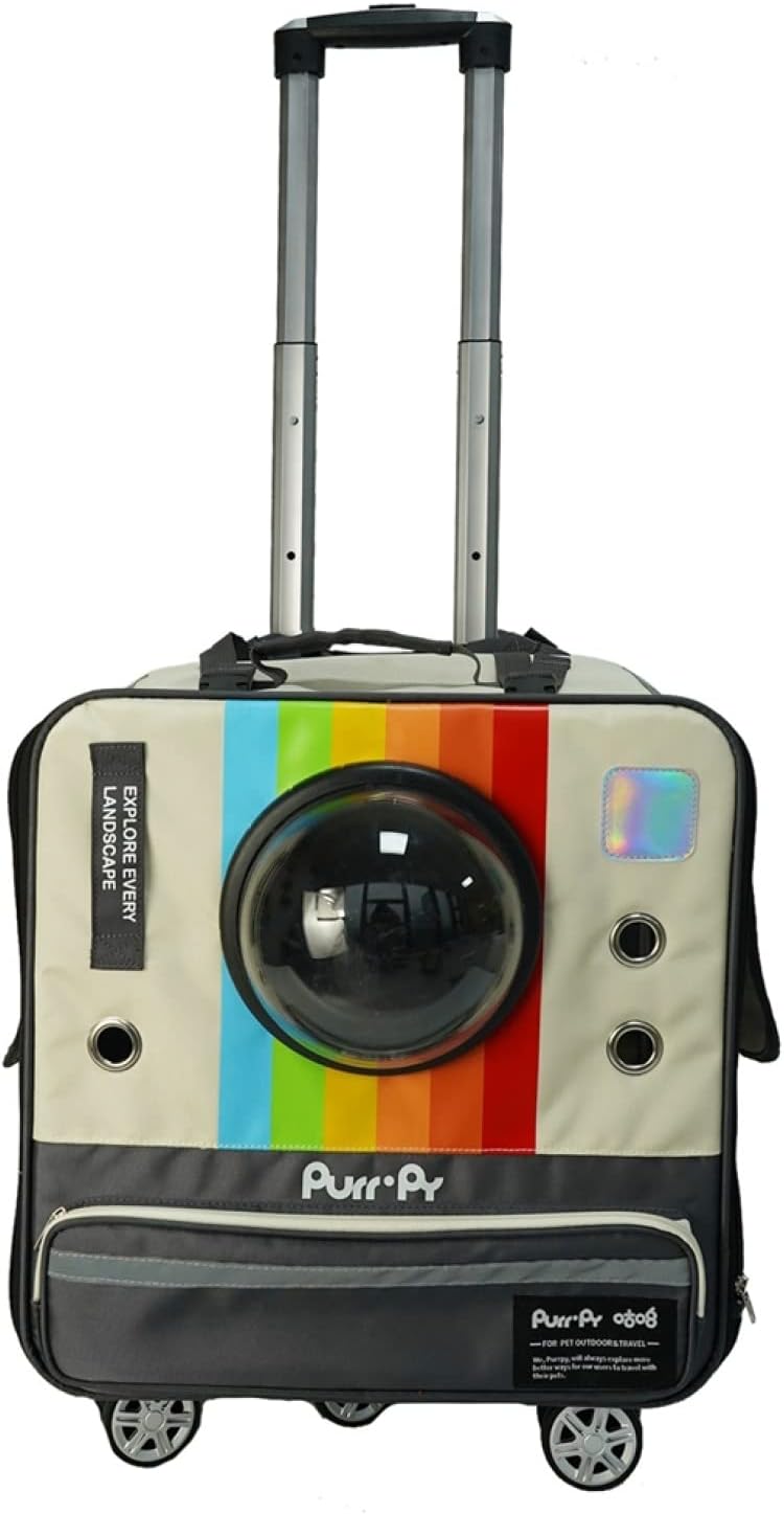 ペットキャリー リュック ペットキャリー キャスター付き 猫 猫用 キャリー カート 3WAY 犬 小型犬 可..