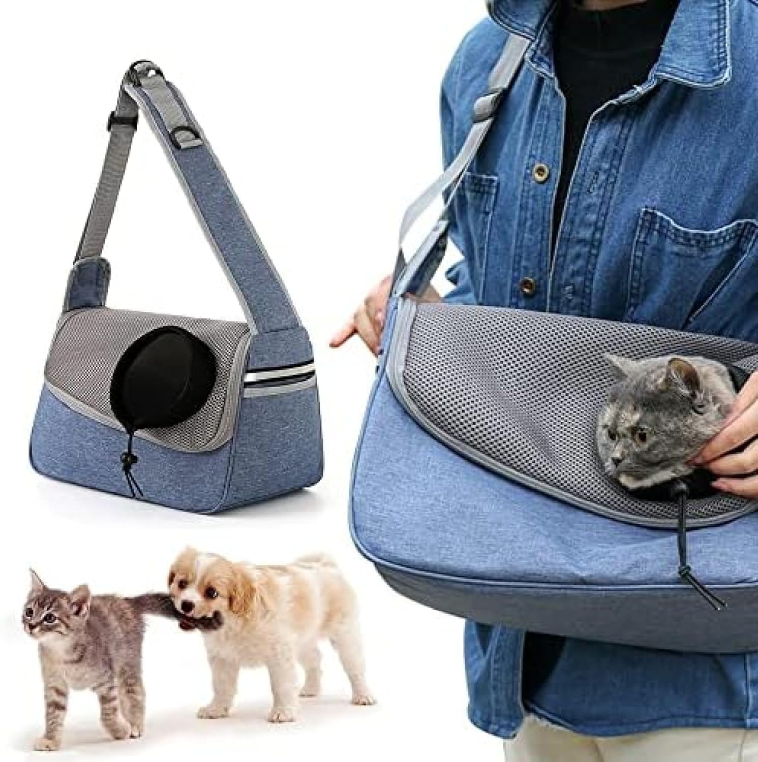 犬 抱っこ紐 小型犬 キャリーバッグ 猫 犬 キャリーケース きゃりーバッグ 小型犬 通気性 ペット用品 ..