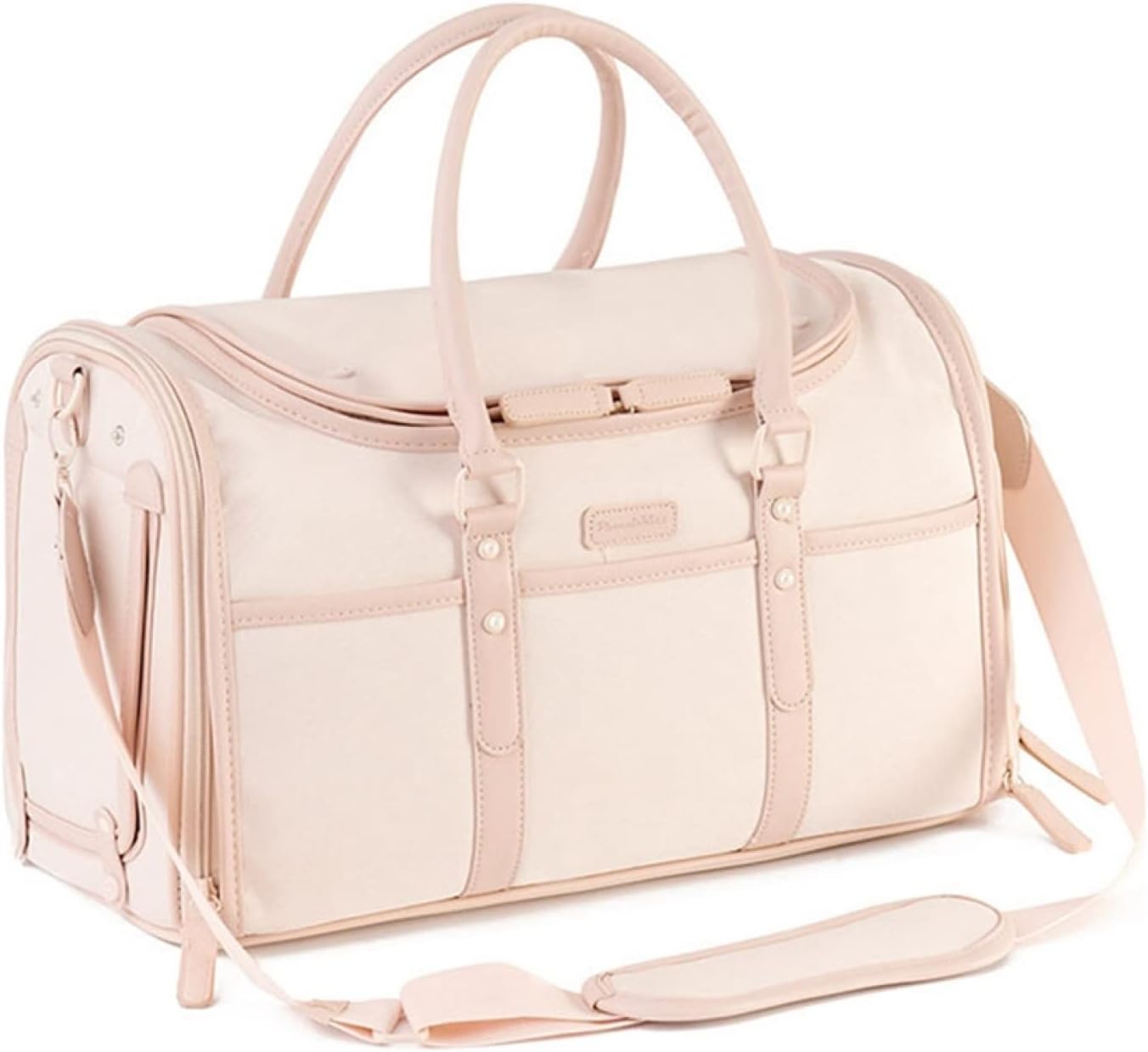 ペットキャリーバッグ 猫キャリー 移動用キャリー 犬用キャリーバック 変形しない 通気性 車載/旅行/通..