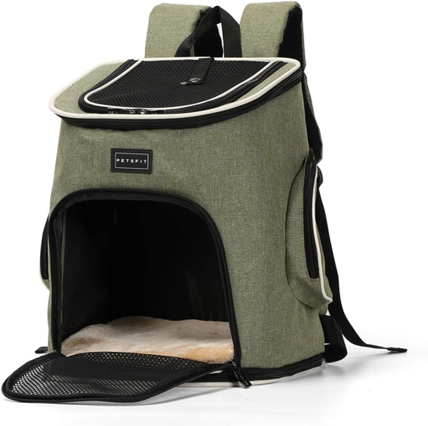 猫キャリー　キャリーバッグ　ペットキャリー　折りたたみ収納　洗える　猫　犬　うさぎ　通気性良く　..