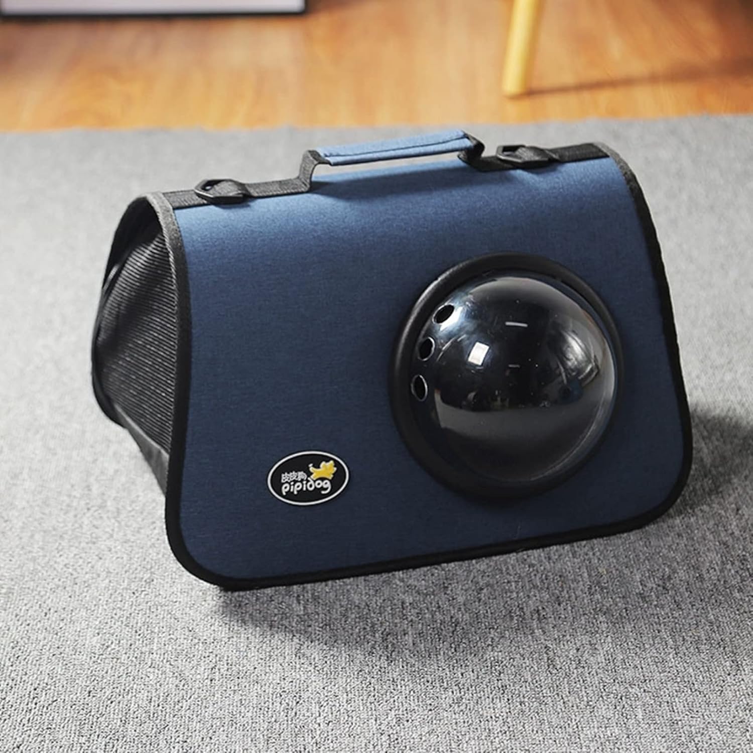 ペットキャリーバッグ　猫　キャリーケース　ショルダーバッグ　うさぎ　透明ドーム　ショルダーベルト..