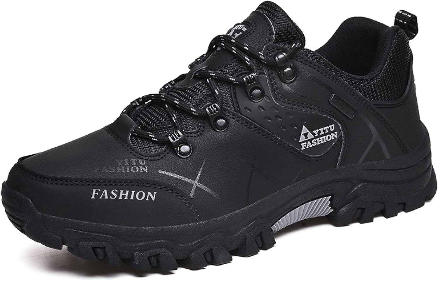 メンズ トレッキングシューズ 通気 紳士靴 カジュアル アウトドア 超繊維 防水 滑り止め スポーツシュ..