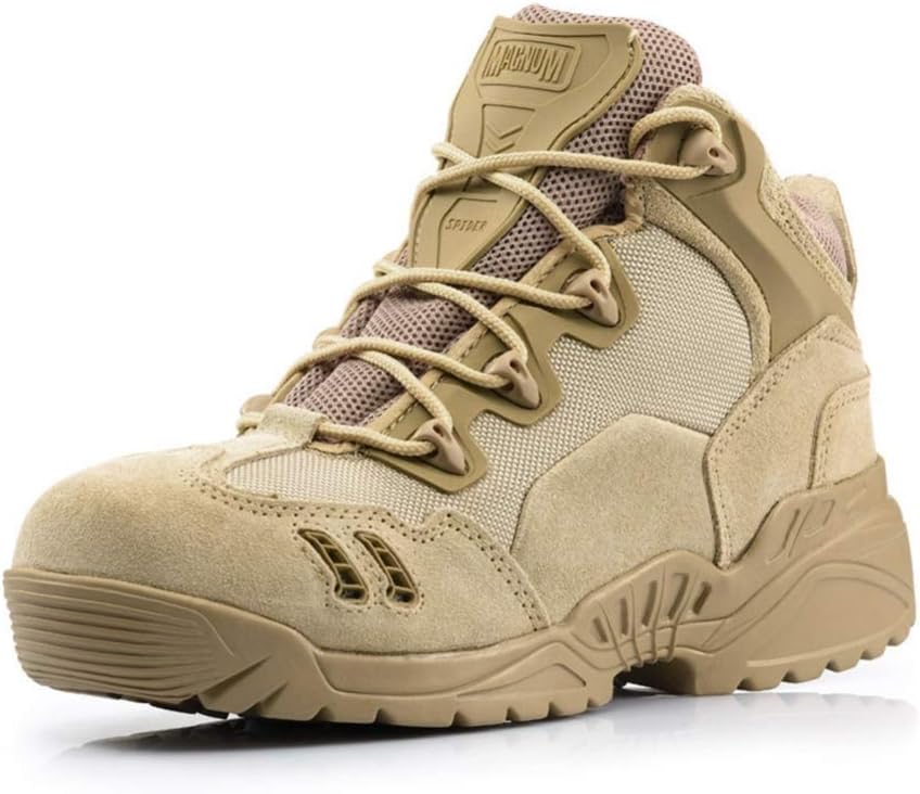 ミリタリースブーツ 軍用靴 コンバットブーツ レッキングシューズ メンズ ミリタリーブーツ アウトドアスニーカー 登山 ハイキング ジャングルブーツ 防水 通気性 耐磨耗 ブーツ タイルブーツ ハンサ