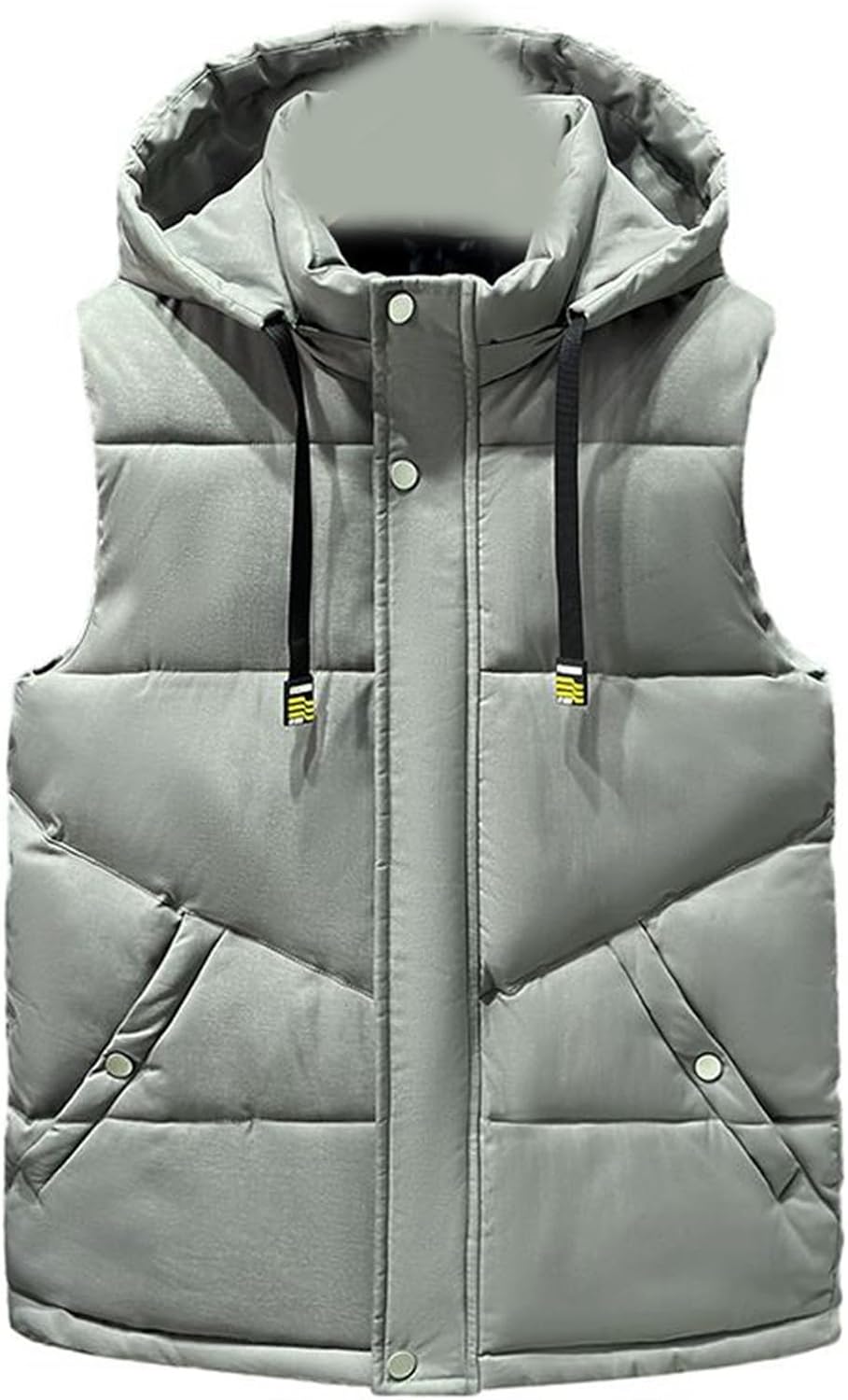 中綿ベスト メンズ 厚手 保温ベスト 秋冬春 立襟 フード付き 防風 防寒ベスト アウター チョッキ 秋冬 ..