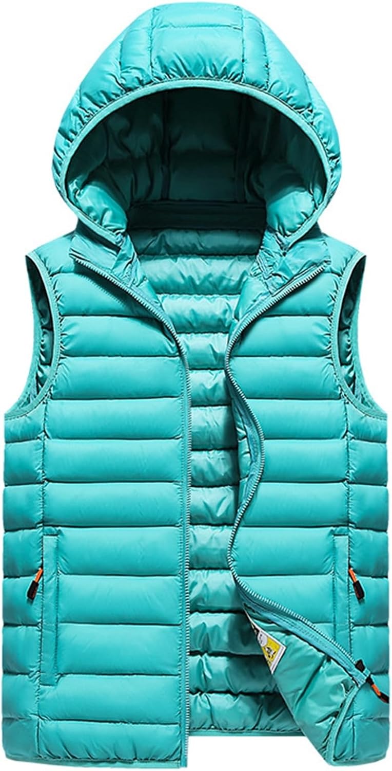メンズ ダウンベスト 中綿ベスト フード付き 取り外し可 男性 中綿入れ アウター ウルトラライト 無袖 ..