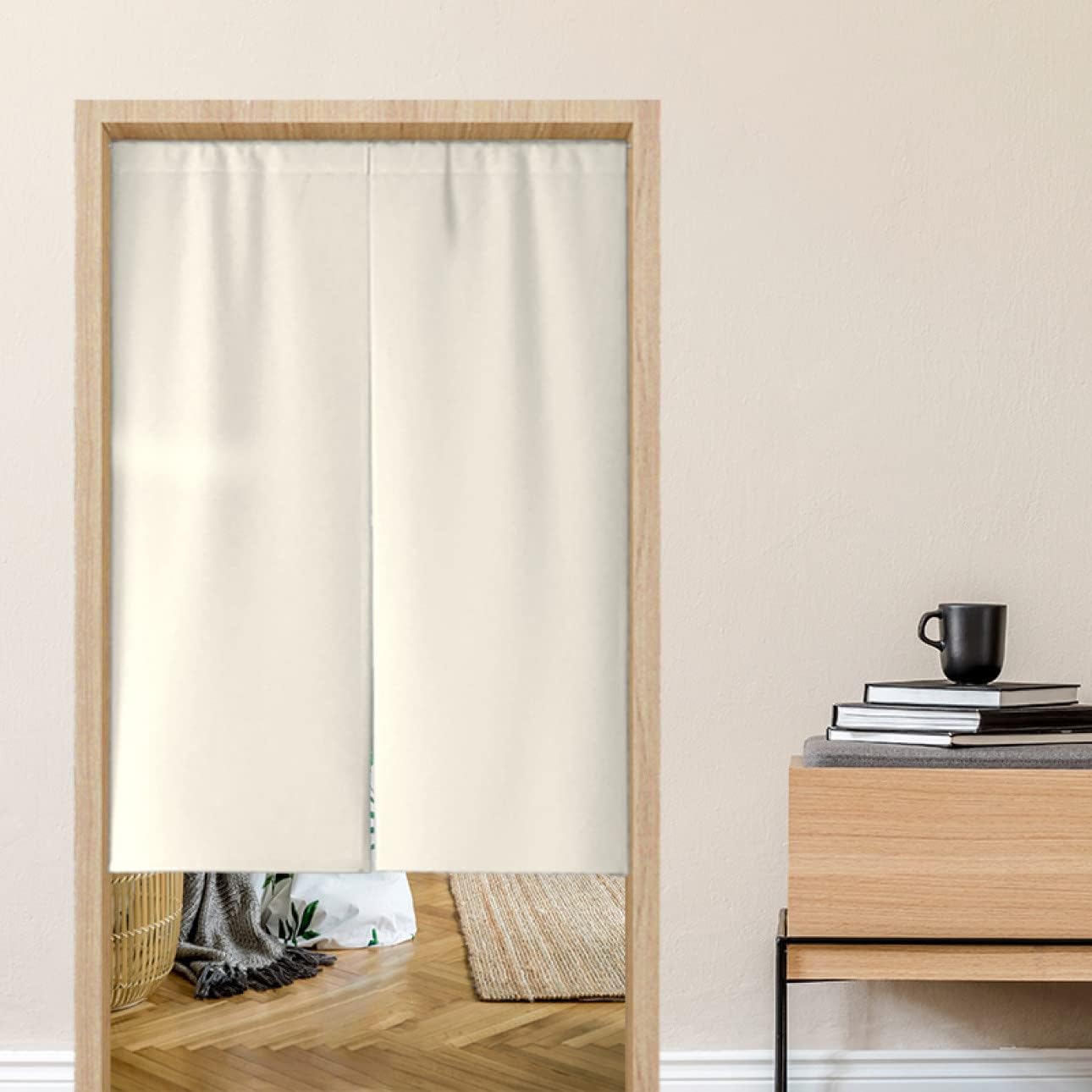 のれん ドアカーテン カーテン 玄関用 部屋 混紡 遮光ドア 窓 装飾 遮熱 ドア用 涼しい カフェカーテン カラー 140*200cm カーテン 遮光 無地 ピンク 簡約 飾り カラフル 省エネ 防