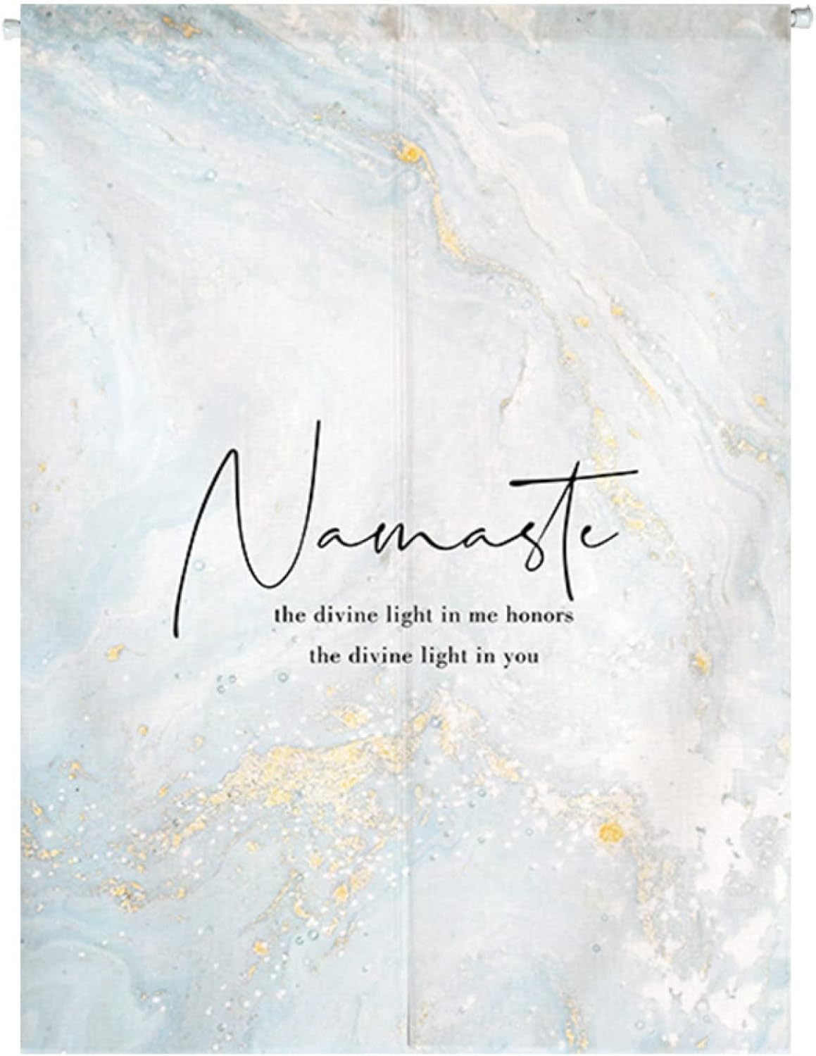 のれん ロング 壁飾り タペストリー 間仕切り 目隠し 玄関のれん 墨流し 癒され オシャレ 大理石 75*150cm 暖簾 飾り リビング 喫茶店 レトロ 棚 安装簡単 洗える 綿麻 冷房 暖房 レ