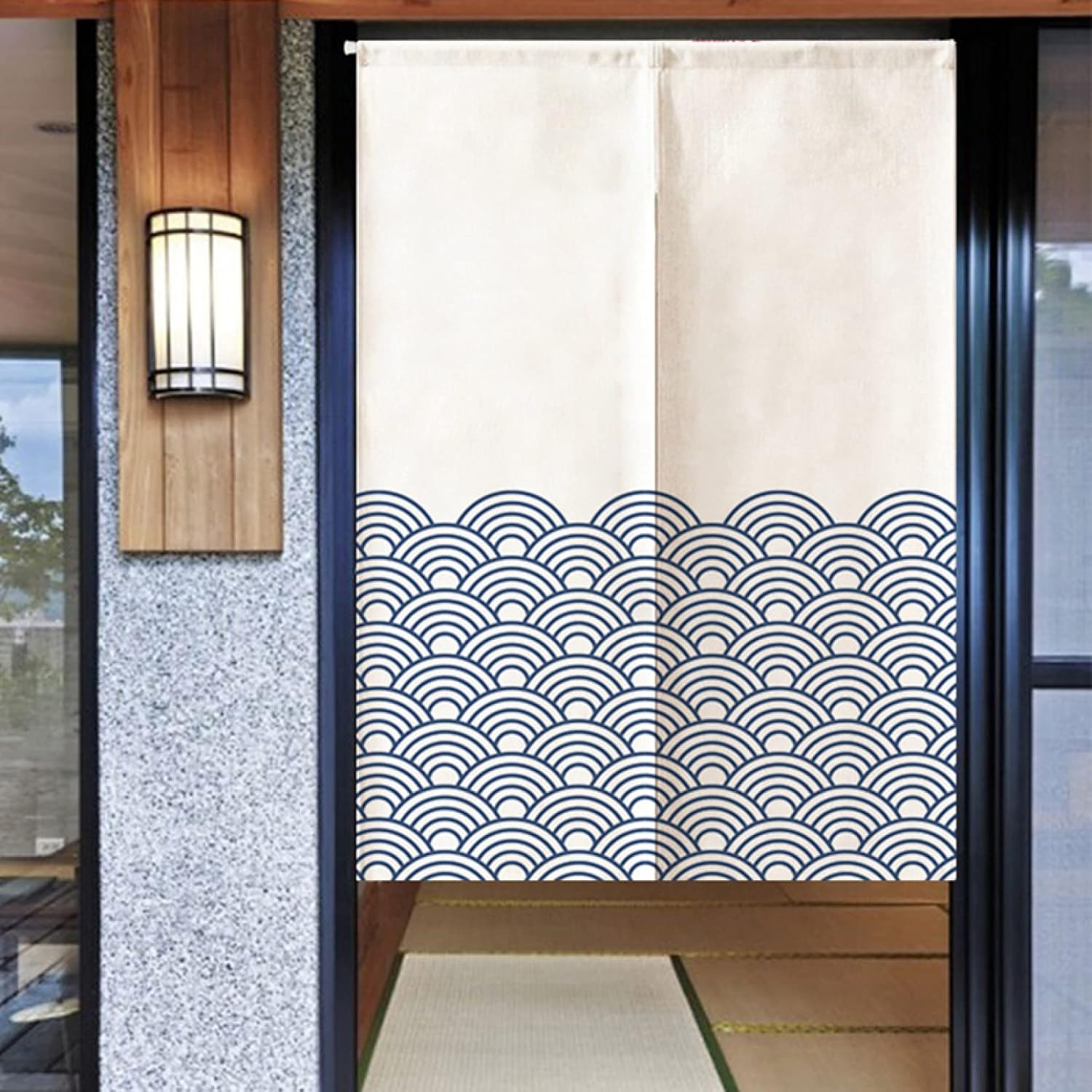 遮光のれん 遮光 厚手 薄手 70*150cm のれんおしゃれ カラー9 目隠し ロング 暖簾和風 断熱防寒 のれん 和風 間仕切りカーテン 階段カーテン 玄関のれん つっぱり棒カーテン インテリア