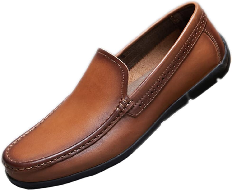 ドライビングシューズ メンズ 牛革 夏 革靴 スリッポン カジュアルシューズ 紳士靴 ビジネス シューズ ..
