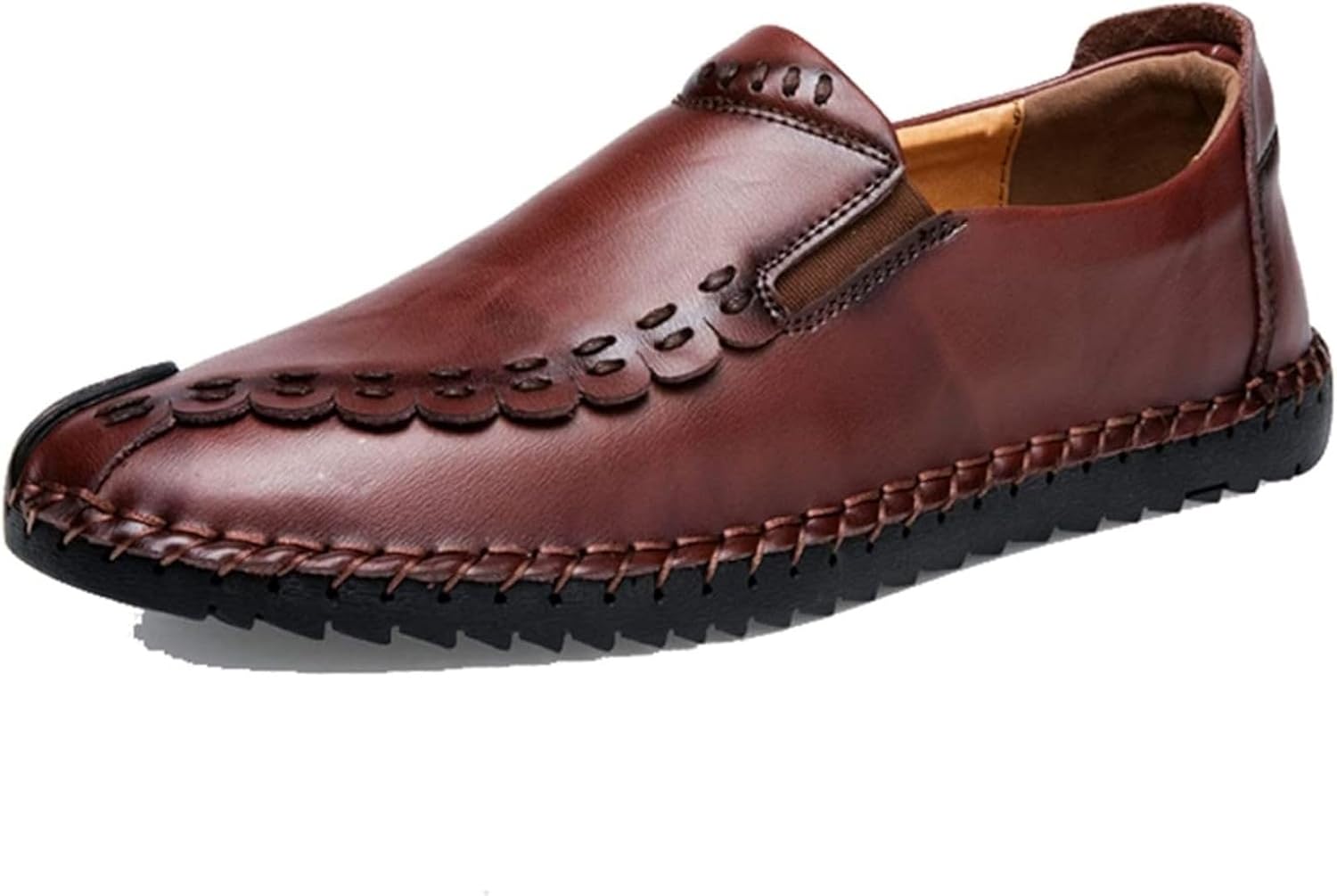モカシン メンズ ドライビングシューズ メンズ ウォーキングシューズ ビジネスシューズ 本革 スリッポン ハンドメード 大きいサイズ カジュアル 着脱やすい 蒸しれない 防滑 春夏秋 アウトドア 運動