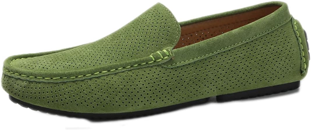 スリッポン メンズ ローファー スエード調 カジュアルシューズ ドライビングシューズ 軽量 滑り止め 紳士靴 サンダル 穴付き 通気 蒸れない 快適 大きいサイズ おしゃれ モカシンシューズ 運転靴