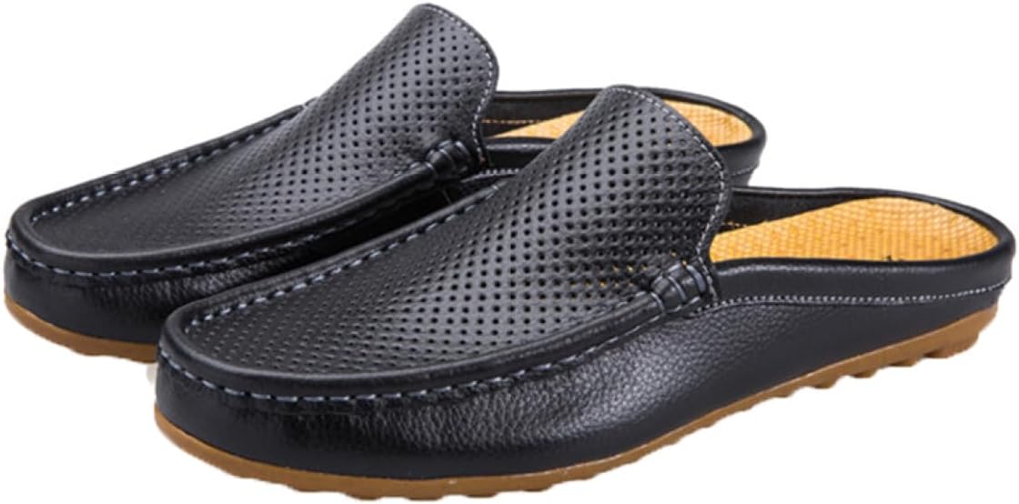 メンズ ビジネスサンダル 紳士靴 おしゃれ オフィス 社内履き 事務サンダル スリッポン 防滑 軽量 ローファー かかとなし 夏 おしゃれ カジュアル ドライビングシューズ アウトドア サボサンダル