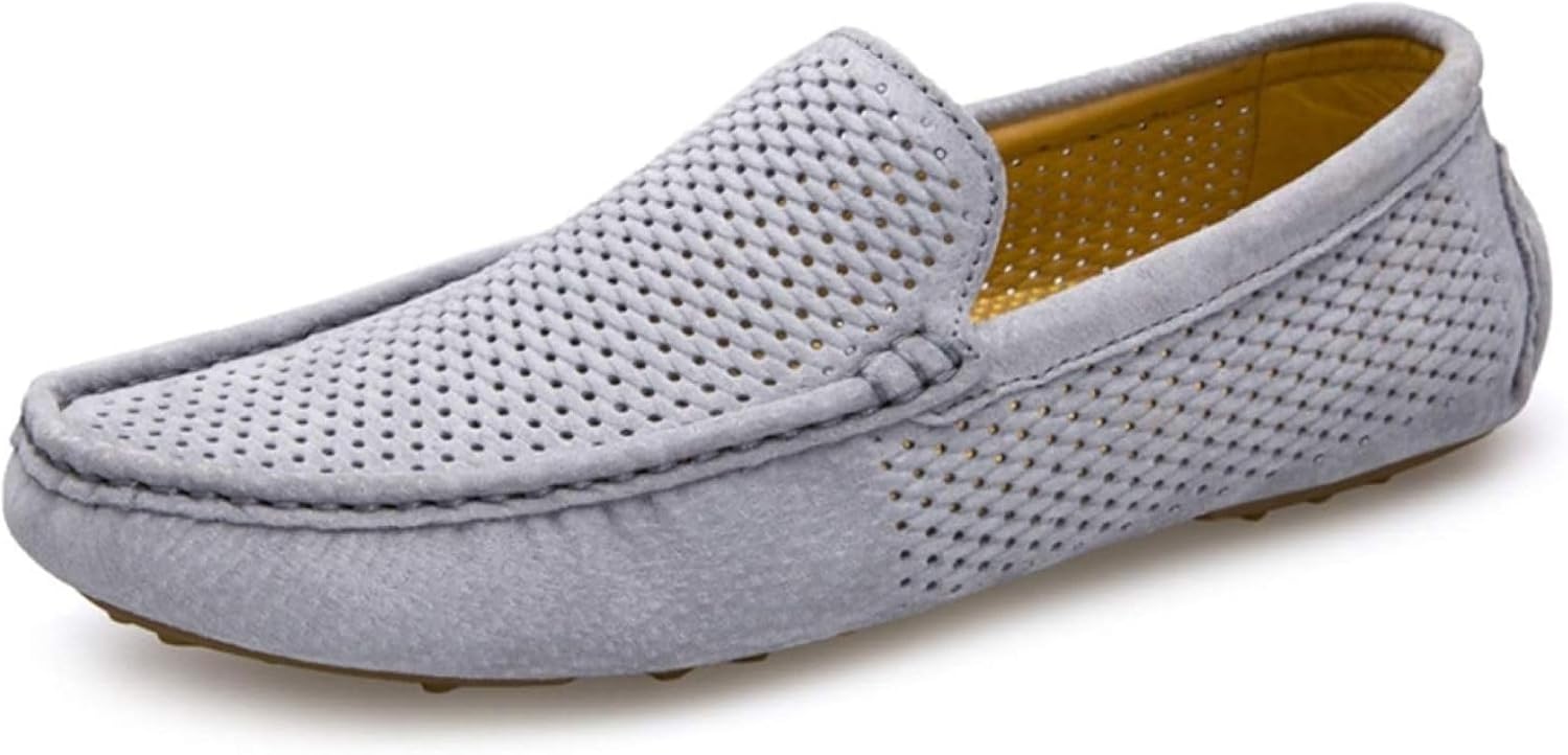 モカシン メンズ ローファーメンズ ドライビングシューズ メンズ ビジネスシューズ uチップ 革靴 メンズ ローファー スエード メッシュ 紳士革靴 大きいサイズ デッキシューズ パンチング メンズ