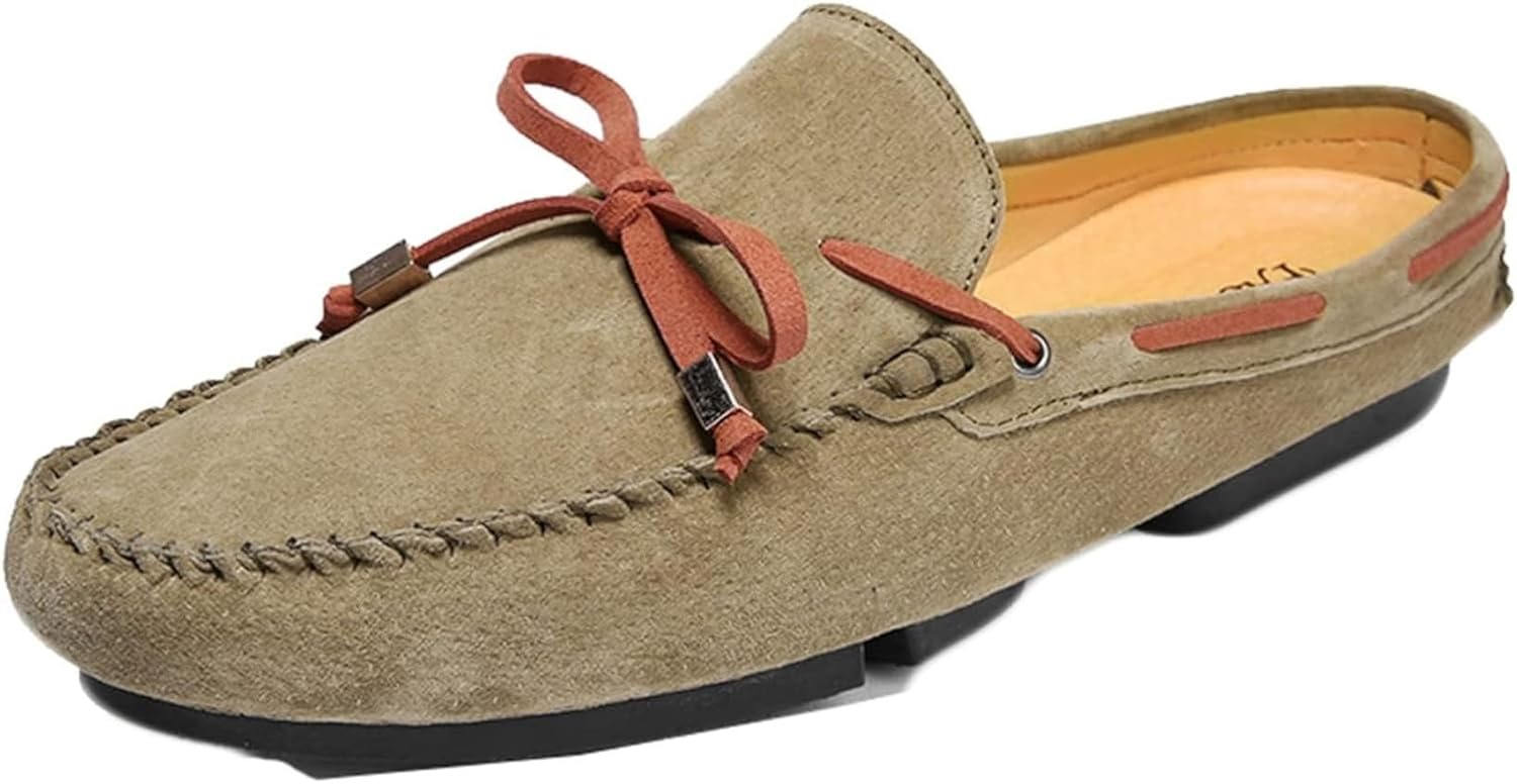 ローファー メンズ ビジネスシューズ ドライビングシューズ メンズ スエード ローファー ミュール サンダル モカシン メンズ ローファー ひも飾り デッキシューズ メンズ 滑り止め メンズ ウォーキ