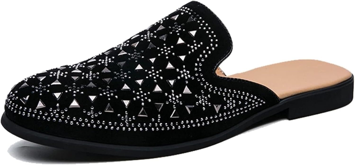 ローファーメンズ ドライビングシューズ メンズ ビジネススリッパ 外出スリッパ ビジネスシューズ メンズ ローファー ウォーキングシューズ メンズ ドクターシューズ ラインストーン パッチワーク かか