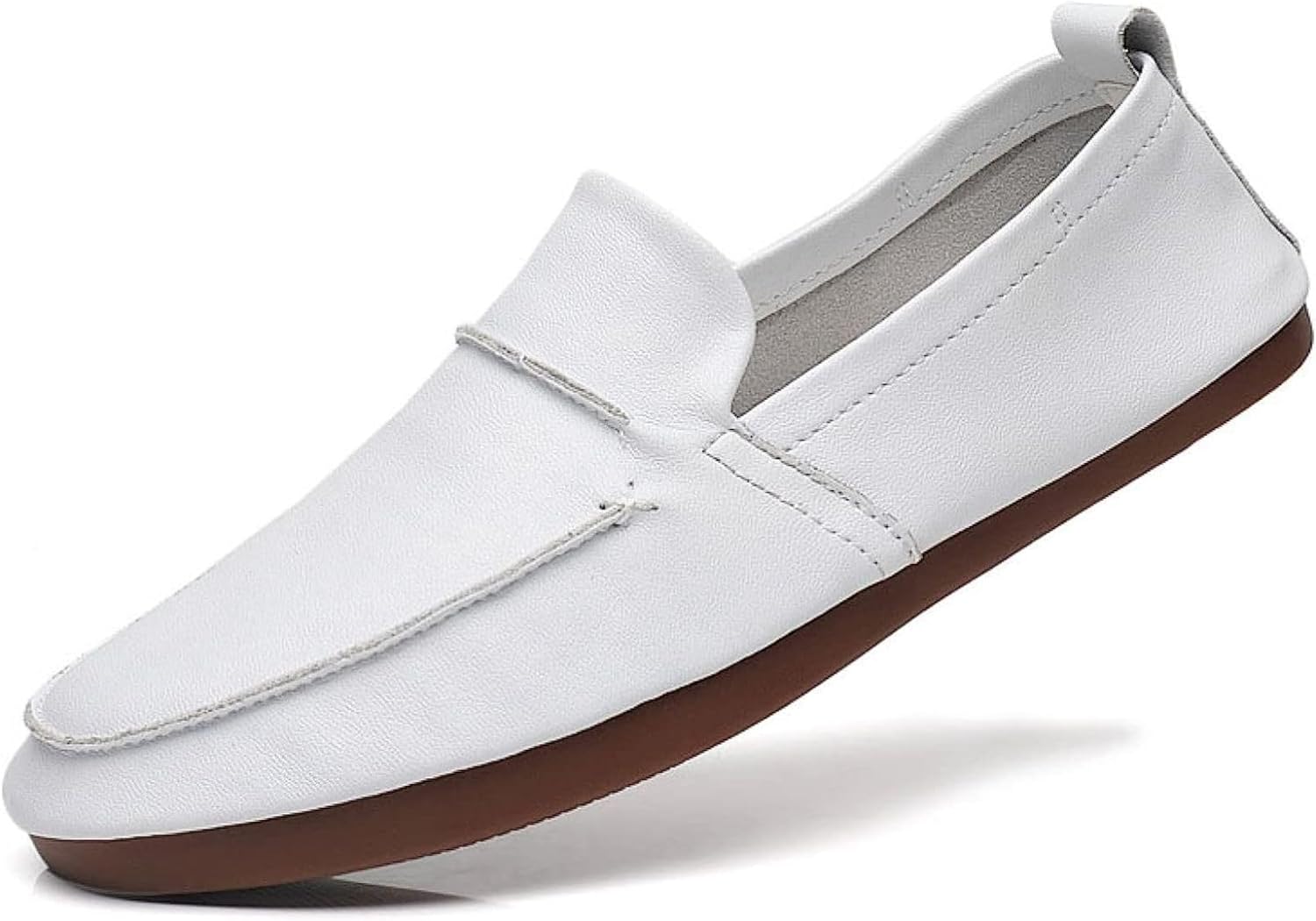 　　　 -------商品詳細------- ●柔軟な素材： 非常に柔軟な素材を採用しして、疲れた足ために持続的なマシュマロ風の快適さを提供し、筋肉疲労を軽減します。 ●高級感：軽量ローファー 履き心地 、滑り止め加工が施された裏底。程よい...