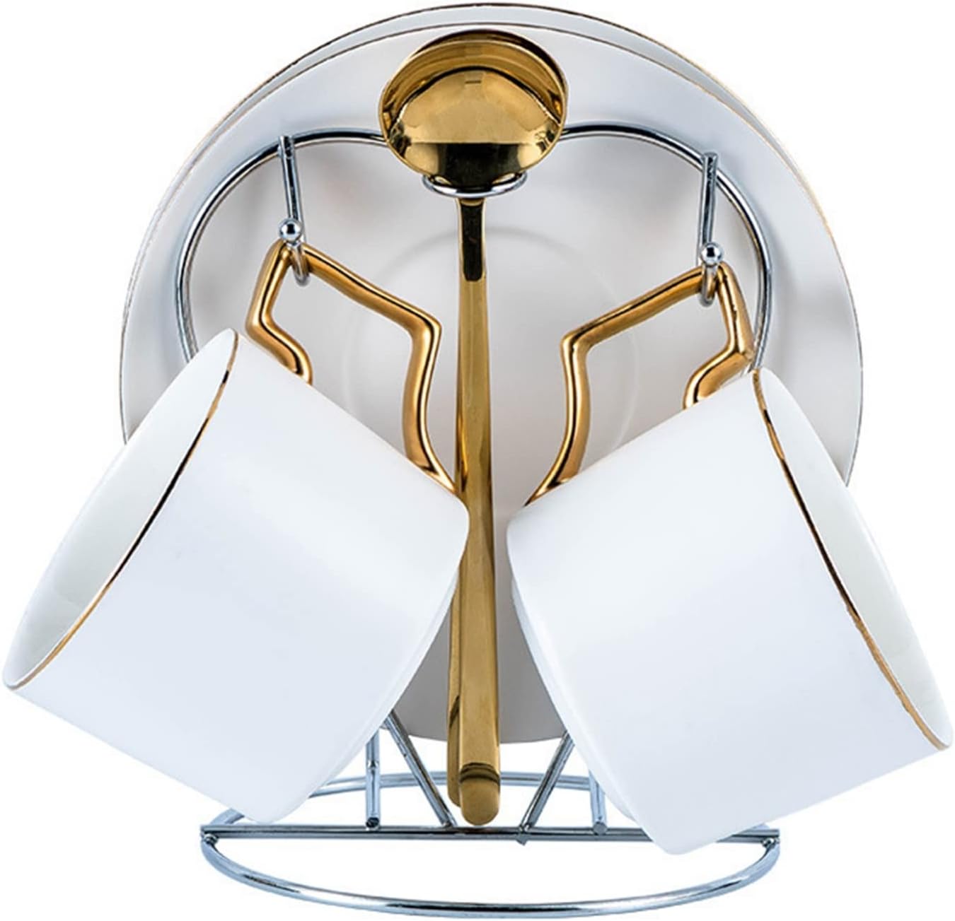 コーヒーカップ ソーサー ティーカップセット ボーンチャイナ 1客/2客セット ゴールデンリム食器 マグ ドリンクカップ フランス風 プレゼント 母の日 お誕生日 花茶 工芸茶 エレガント 来客 オフ