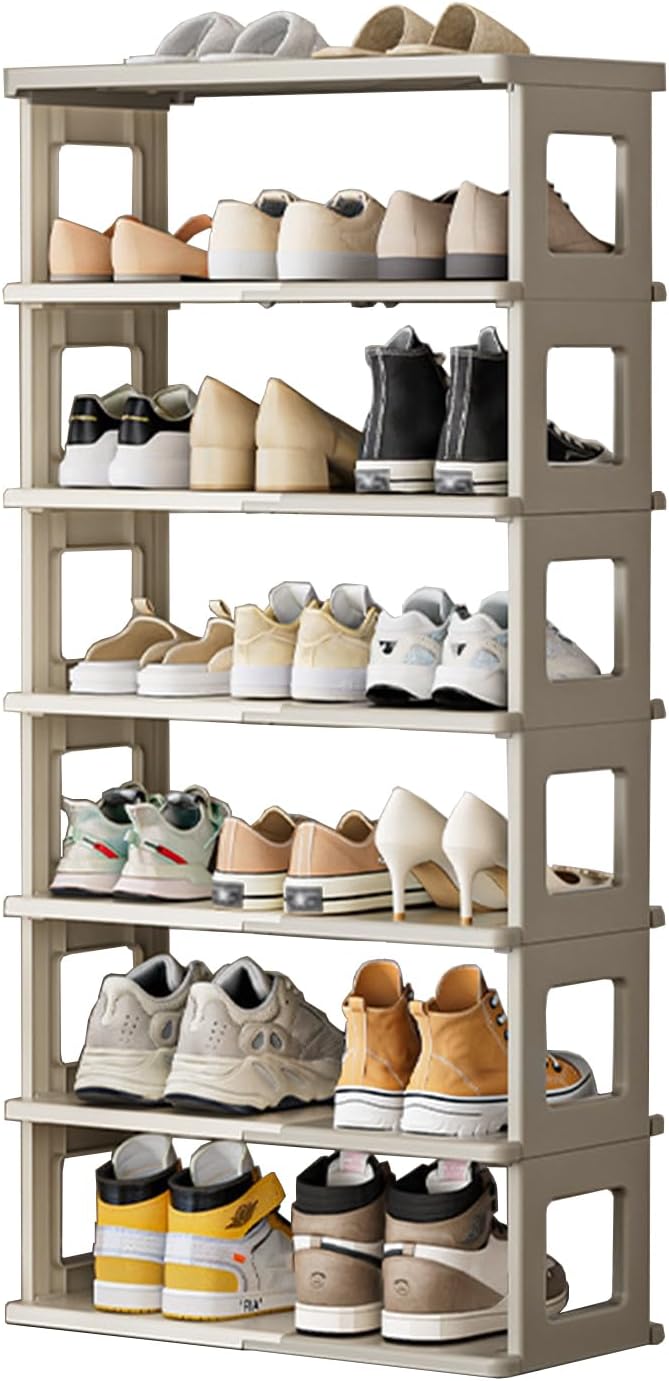 シューズラック スリム 折り畳み可能 玄関収納 下駄箱 大容量 軽量 靴箱 おしゃれ 靴 収納 靴棚 収納 ..