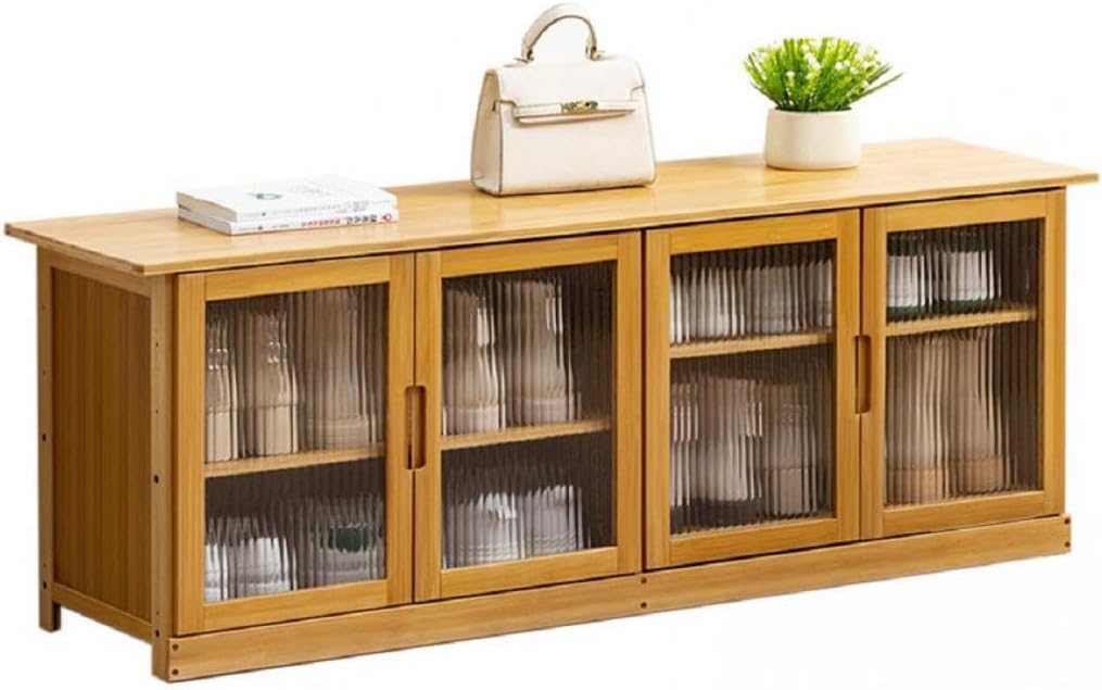 靴収納ラック シューズラック 靴入れ 靴棚 靴収納 靴箱 収納ラック 下駄箱 省スペース 多段 竹製 アク..