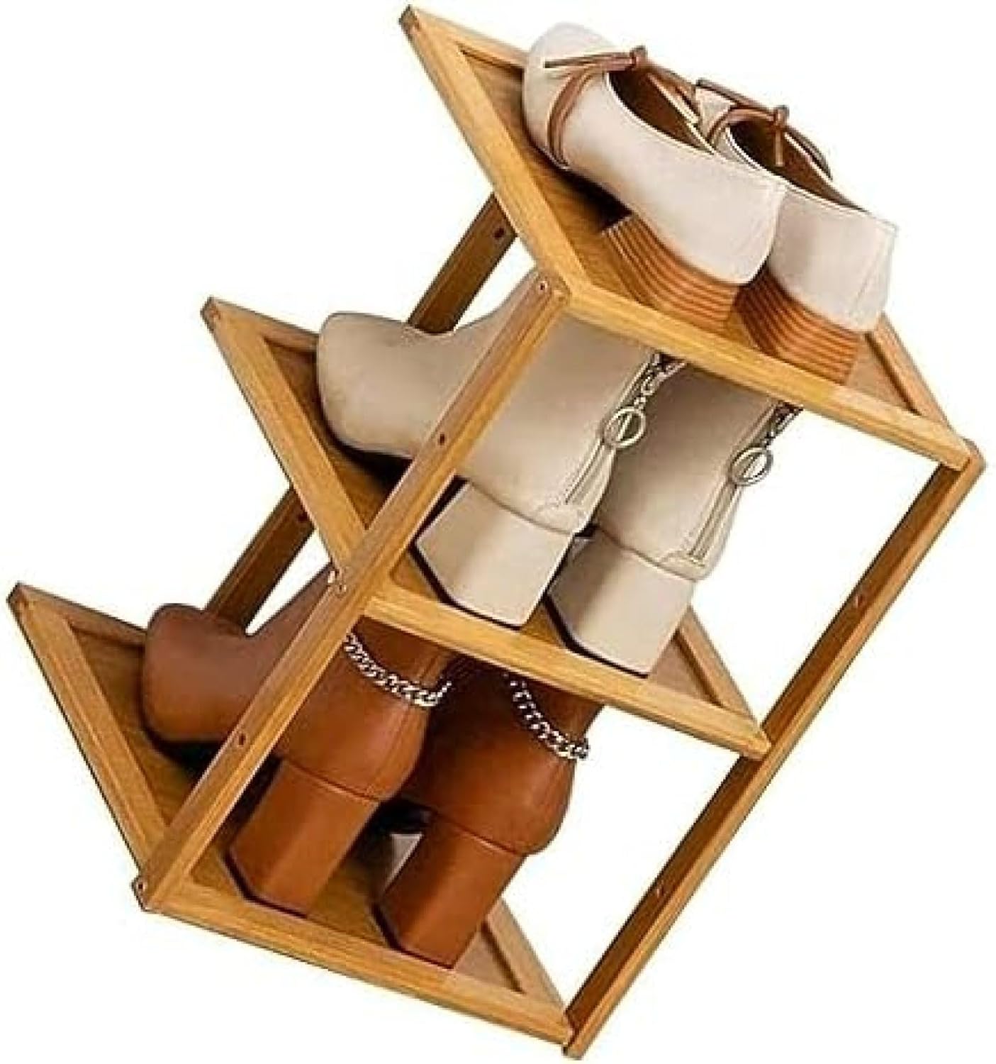 シューズラック 下駄箱 木製 靴棚 靴箱 下足棚 オープンラック 玄関収納ラック 靴収納 本棚 キッチンラ..