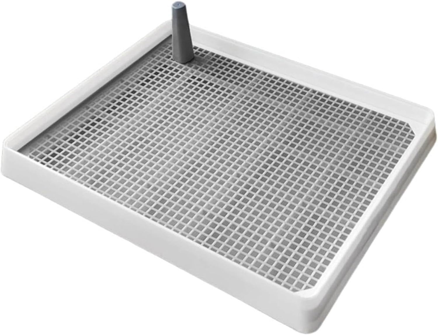 犬トイレ 犬トイレトレー ワイド ペットトイレ 犬用トイレ 柱付き 細かいメッシュ 小型犬 大型犬 誤飲防止 レギュラー マーキングポール付き ワイド お掃除簡単 犬トイレボックス 足を挟めません し