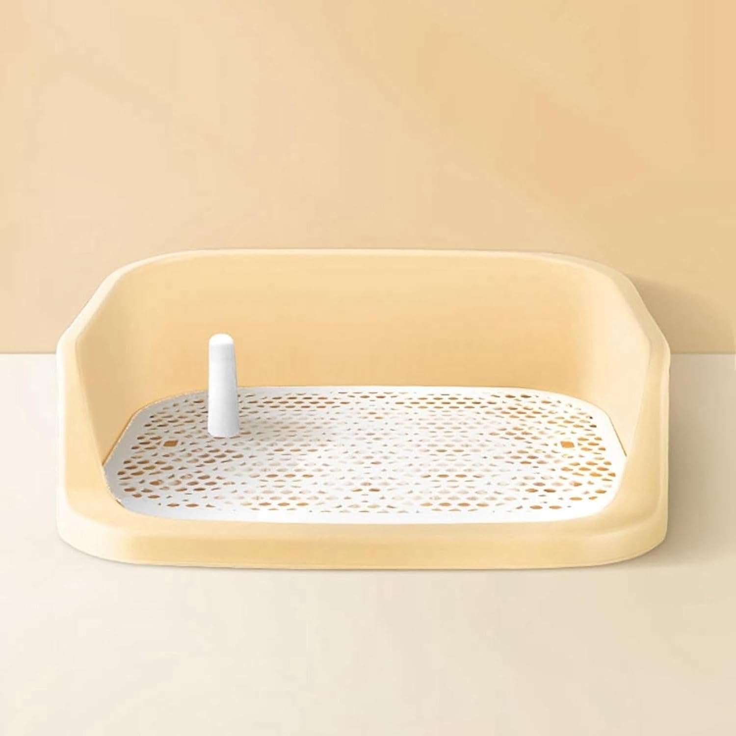 犬トイレトレー 犬トイレトレーニング しつけトイレ 滑り止め ペット用品 トレーニング用トレイ 壁付き犬トイレ 犬トイレ おしっこ飛散防止 シーツ破れ防止 犬用トイレボックス 屋内屋外 お掃除簡単 5