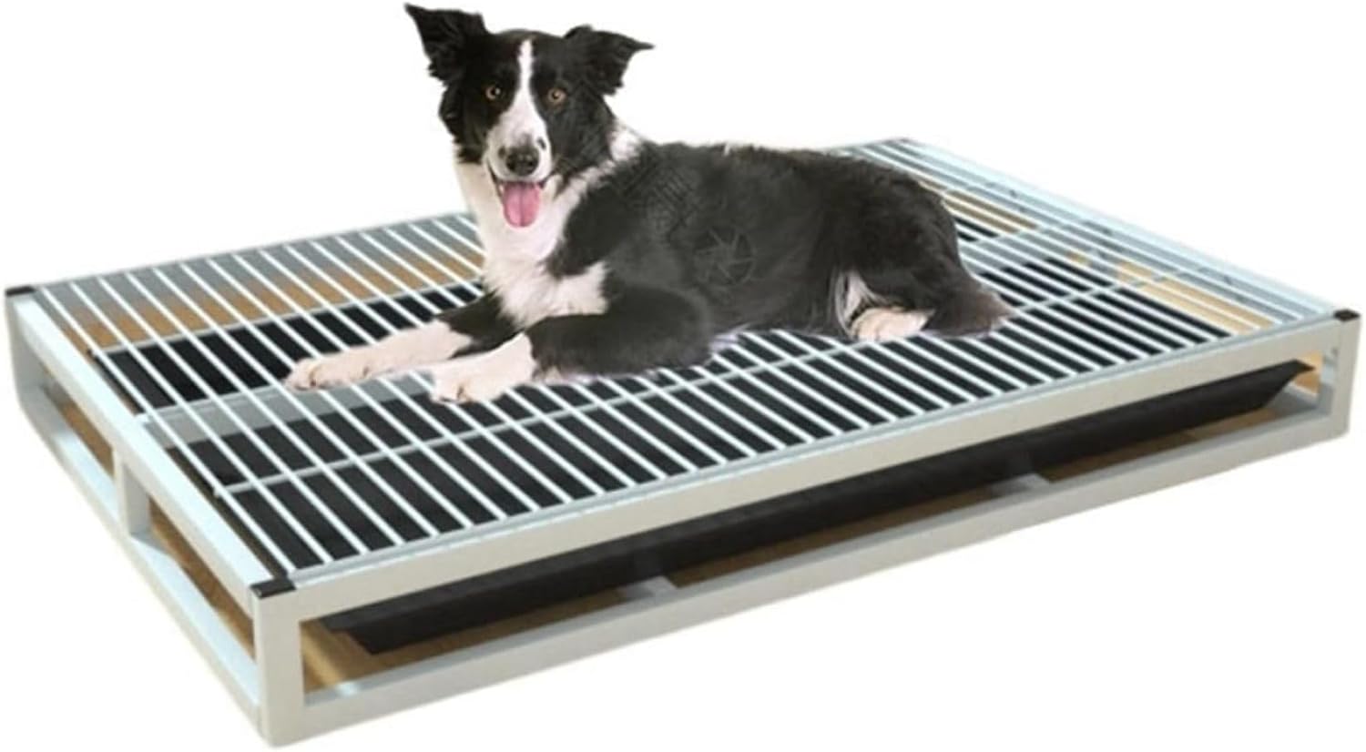 犬用トイレ 引き出し式 犬トイレ ステンレス鋼犬トレーニングパッド ペットトイレ 犬トイレトレー 犬トイレトレー ペットの足を乾いた状態に保ち 床を保護し 簡単に掃除 水洗い可 小型犬 大型犬 屋内