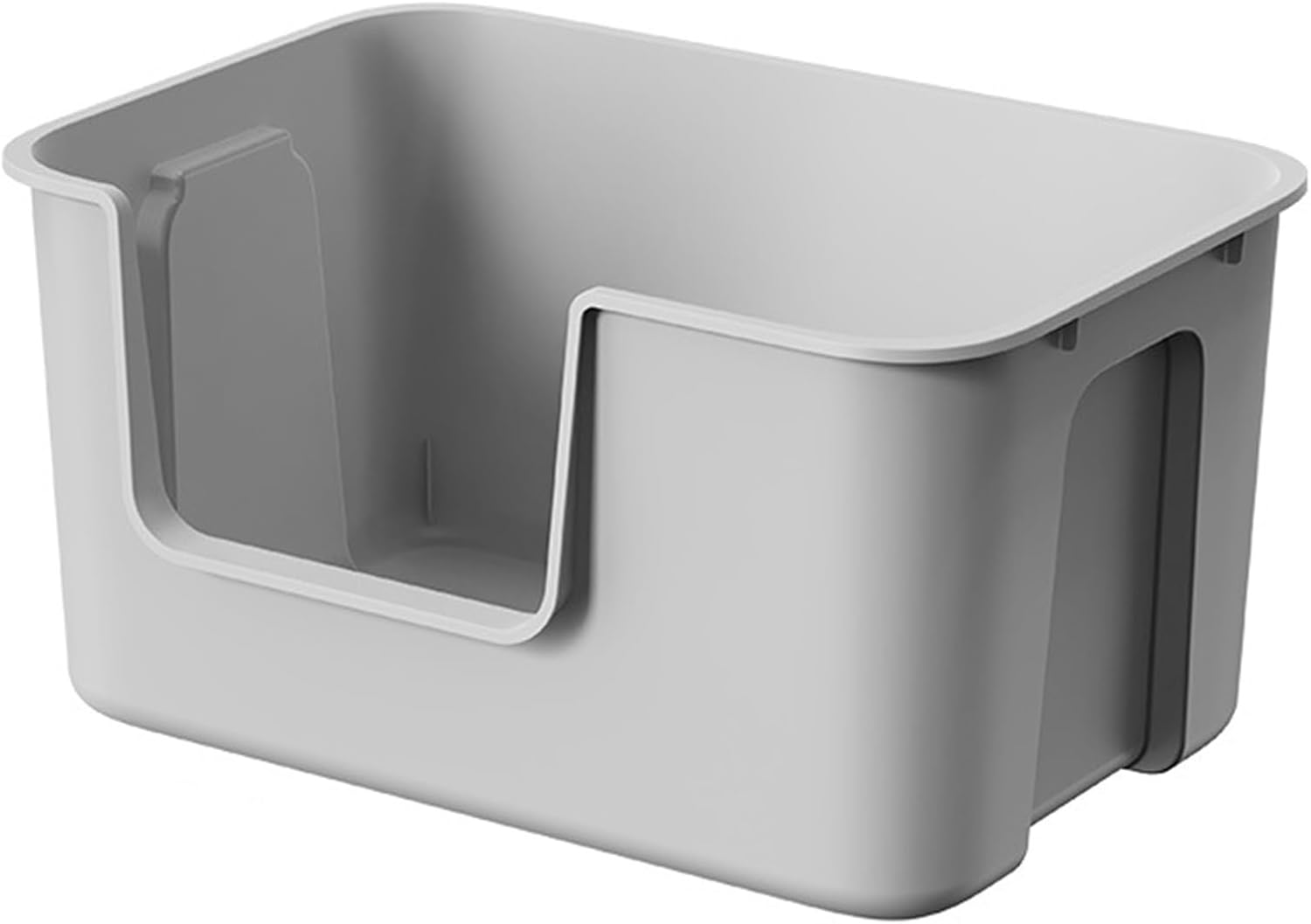 猫トイレ 大型 一体成形 猫用トイレ本体 飛散防止 簡単掃除 大きい ねこトイレ オープンタイプ 大きい猫 多猫 猫 トイレ 大型 快適ワイド 入口低め 耐久性 お掃除 おしゃれ 組み立て不要 ねこ