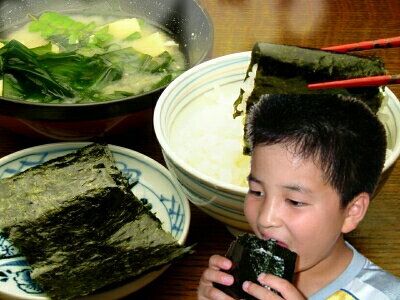 3個以上ご注文の方は【あす楽対応】老舗海苔問屋お買い徳焼き海苔50枚【訳あり】ちょいキズ焼きのり