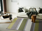 NEXT HOME カントリー ラグ[COUNTRY RUG]【サイズ：約140cm×200cm】【エストニア製】コットン ラグカーペットカラーはベージュとグリーンの2色からリバーシブル 床暖房対応ウォッシャブル 洗濯機での丸洗いOK