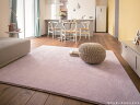 フェイクムートン サキソニー ラグ【江戸間6帖 261cm×352cm】【日本製】防炎品 防ダニ 遊び毛防止床暖房対応 ホットカーペット対応制電 抗菌 防音カーペット(3)
