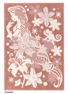 ディズニー プリンセス タングルドラグ マット【サイズ:約90cm×130cm】【日本製】Disney/PRINCESS/Tangled RUG【DRT1091】防ダニ加工 床暖房対応 遊び毛防止ディズニー ラプンツェル ラグマットシリーズ