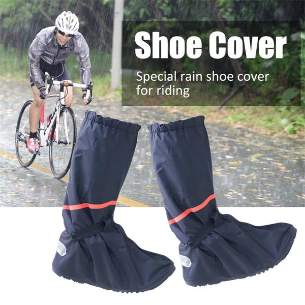 【専用ケース付】(S/M/L/XL) 反射板付 防水レインシューズカバー レインブーツ メンズ レディース アウトドア レジャー 自転車 通学 バイク 靴 梅雨...