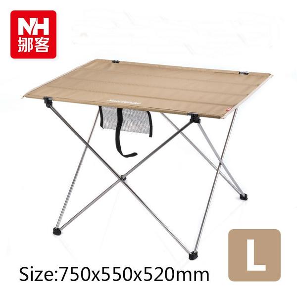 【NatureHike】【2色】アルミ合金 Lサイズ 防水生地 折りたたみテーブル アウトドア ポータブルキャンピングテーブル フォールディングテーブル 折り畳み キャンプ ピクニック ハイキング 【登山】【旅行】【山歩き】【遠足】【花見】【公園】通販格安セール情報 楽天 通販