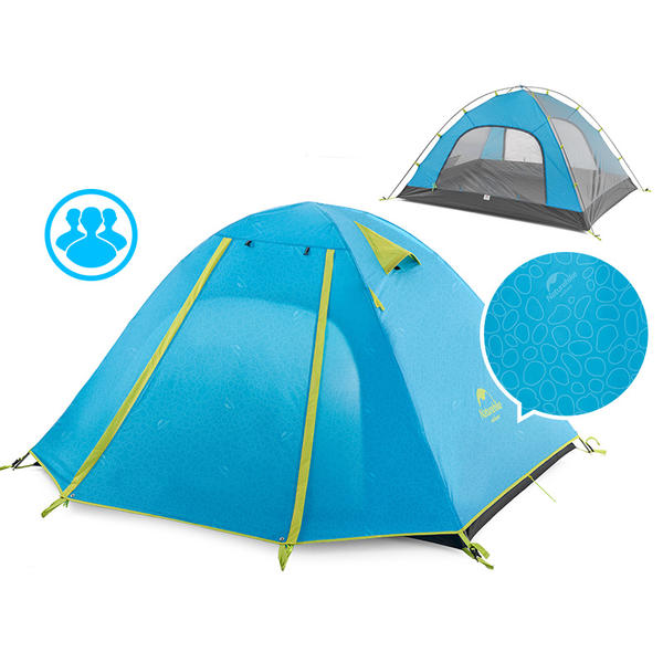 D型カラビナ付【NatureHike】UPF50+ 表面はエンボス加工 フライシート付 4人用 ドーム型テント 210×210×130cm 耐水圧:2000mm【4色】ファミリーテントキャンプ ハイキング旅行テント アウトドア ビーチテント【防風テント】【防水テント】通販格安セール情報 楽天 通販