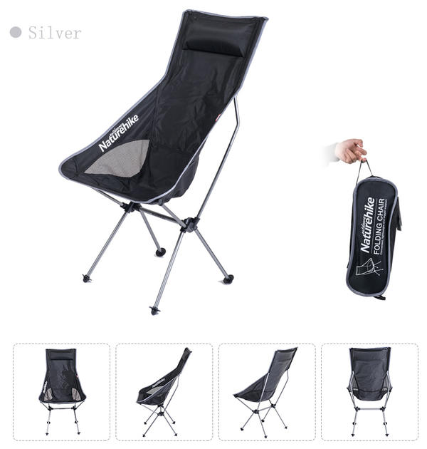 【NatureHike】枕付 背もたれが長くて快適 7075アルミ合金で強い 折りたたみチェア【2色】折り畳み椅子 アウトドア イス 椅子 折りたたみチェアー ムーンチェア 折り畳み キャンプ ピクニック ハイキング 登山 旅行 山歩き 遠足 花見 公園通販格安セール情報 楽天 通販